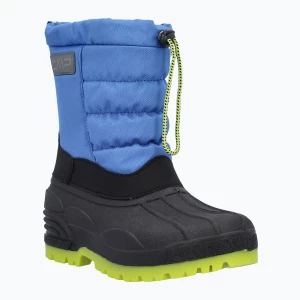 Śniegowce dziecięce CMP Hanki 3.0 Snowboots river/limegreen