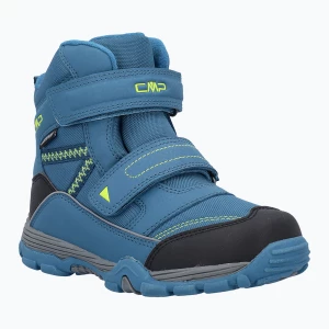 Śniegowce dziecięce CMP Pyry Snowboots petrol / yellow fluo