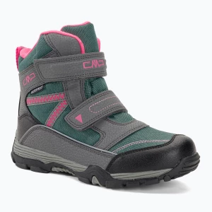 Śniegowce dziecięce CMP Pyry Snowboots Wp graffite/acqua