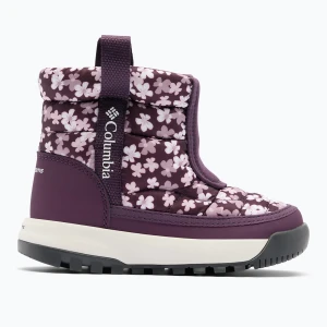 Śniegowce dziecięce Columbia Youth Snowtrot Mid Dusty Purple / Dusty Purple Posies Fioletowy