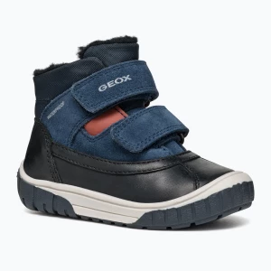 Śniegowce dziecięce Geox Omar black / navy