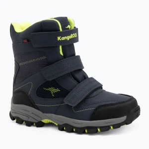 Śniegowce dziecięce KangaROOS K-Robi KTX dark navy/lime