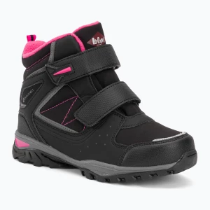 Śniegowce dziecięce Lee Cooper LCJ-23-01-2061 black/fuchsia