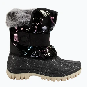 Śniegowce dziecięce Lee Cooper LCJ-25-10-3787K black/fushia