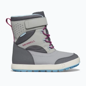 Śniegowce dziecięce Merrell Snow Storm 3.0 Wtrpf grey/turq