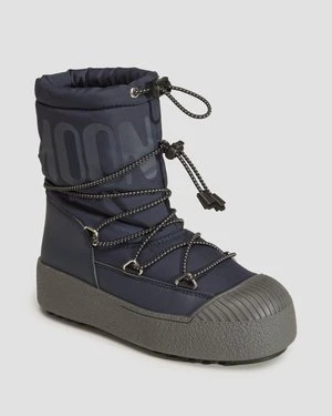 Śniegowce dziecięce Moon Boot Jtrack Polar Niebieskie