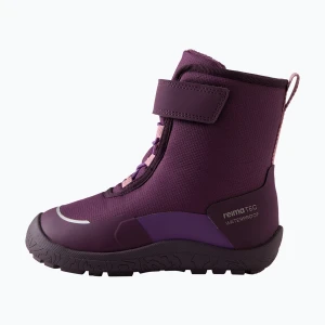 Śniegowce dziecięce Reima Talvella deep purple Fioletowy