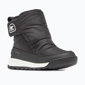 Śniegowce dziecięce Sorel Childrens Whitney II Plus Bootie WP black/sea salt