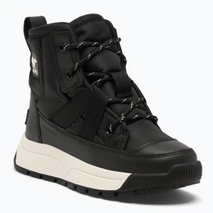 Śniegowce dziecięce Sorel Youth Whitney Mid Wp black/sea salt