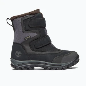 Śniegowce dziecięce Timberland Chillberg 2-Strap Gore-Tex jet black