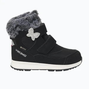 Śniegowce dziecięce Viking Belle Butterfly Warm GTX 2V black