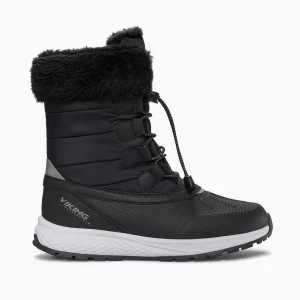 Śniegowce dziecięce Viking Footwear Equip Warm Waterproof Zip black/granite