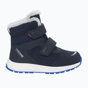 Śniegowce dziecięce Viking Footwear Equip Warm Waterproof 2V navy Granatowy