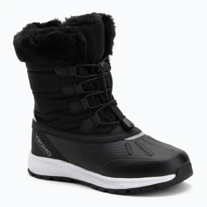 Śniegowce dziecięce Viking Footwear Equip Warm Waterproof Zip black/granite