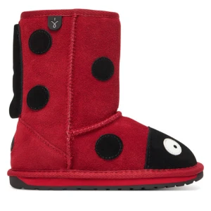 Śniegowce EMU Australia Lady Bird K10111 Czerwony