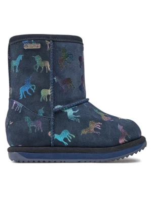 Śniegowce EMU Australia Rainbow Unicorn Brumby K12373 Granatowy