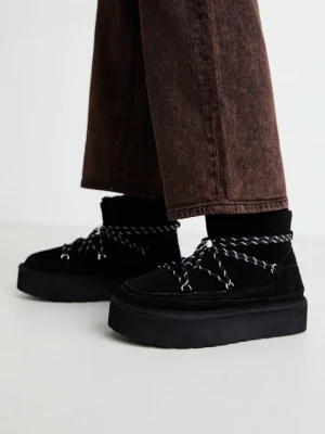 Śniegowce Even&Odd By Zalando czarny