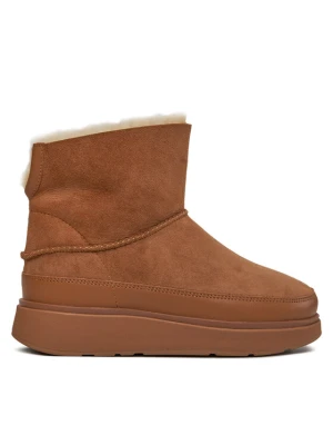 Śniegowce FitFlop Gen-Ff Shearling GS6-A69 Brązowy