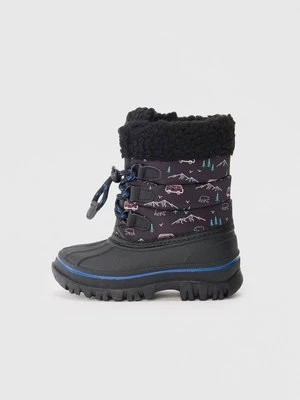 Śniegowce Friboo By Zalando granatowy