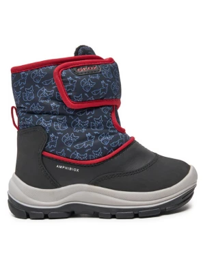 Śniegowce Geox B Flanfil Boy B Abx B263VE 0BCMN C0048 S Czarny