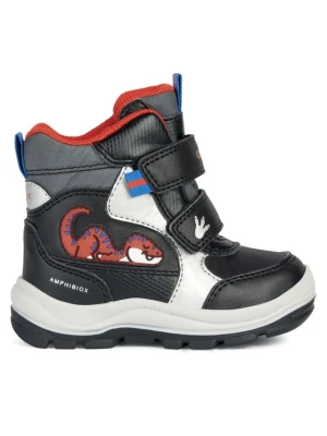 Śniegowce Geox B Flanfil Boy B Abx B363VA 054FU C0245 M Czarny