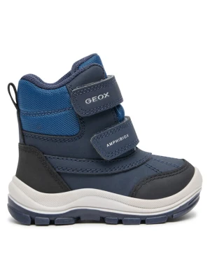 Śniegowce Geox B Flanfil Boy B Abx B463VA 050FU C4002 M Granatowy
