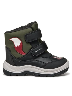 Śniegowce Geox B Flanfil Boy B Abx B463VB 054FU C0520 M Czarny