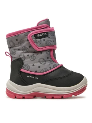 Śniegowce Geox B Flanfil Girl B Abx B263WG 0BCMN C9235 M Czarny