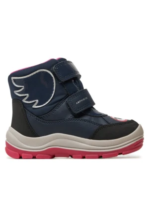 Śniegowce Geox B Flanfil Girl B Abx B463WA 054FU C4268 S Granatowy