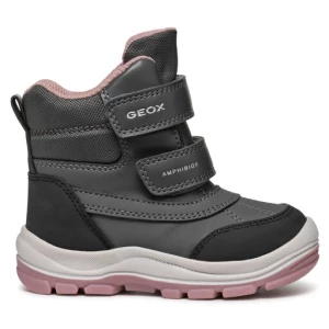 Śniegowce Geox B Flanfil Girl B Abx B463WD 050FU C9A8F M Szary