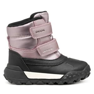 Śniegowce Geox B Trekkyup B Ab B566MC 0NFLV C8011 S Różowy