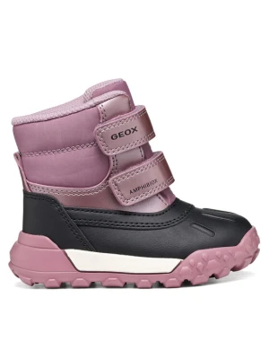 Śniegowce Geox B Trekkyup Girl B Abx B566MC 0NFFU C8006 M Różowy