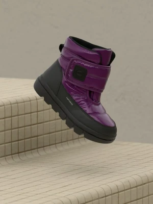 Śniegowce Geox fioletowy