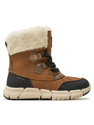 Śniegowce Geox J Flexyper Girl B Ab J46APA 0AU50 C6175 M Brązowy