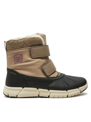 Śniegowce Geox J Flexyper Girl B Ab J46APC 054FU C0533 S Beżowy