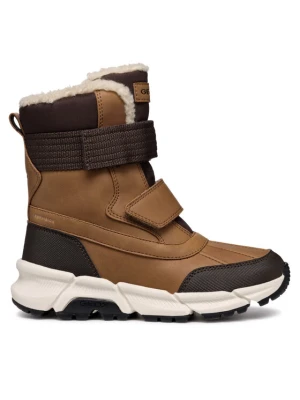 Śniegowce Geox J Flexyper Plus Boy J46LCF 0MEFU C6780 M Brązowy