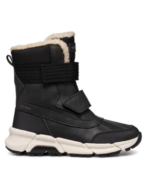 Śniegowce Geox J Flexyper Plus Boy J46LCF 0MEFU C9999 M Czarny