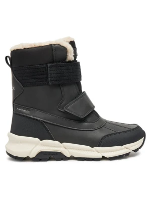 Śniegowce Geox J Flexyper Plus Boy J46LCF 0MEFU C9999 S Czarny