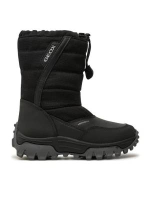 Śniegowce Geox J Himalaya Boy B Abx J26FRA 0FU54 C9999 S Czarny