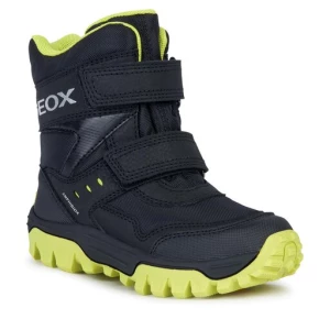 Śniegowce Geox J Himalaya Boy B Abx J36FRC 0FUCE C0802 M Czarny