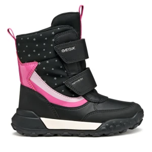 Śniegowce Geox J Trekkyup B Ab J56M7A 0MNBC C0922 M Czarny