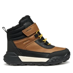 Śniegowce Geox J Trekkyup B Abx J46MBE 0MEMS C0275 D Brązowy