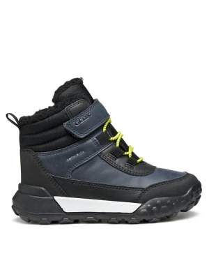 Śniegowce Geox J Trekkyup B Abx J46MBE 0MEMS C0749 M Granatowy