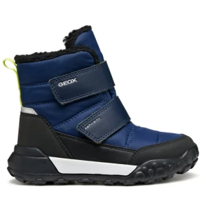 Śniegowce Geox J Trekkyup B Abx J46MBF 0FU54 C0749 M Granatowy