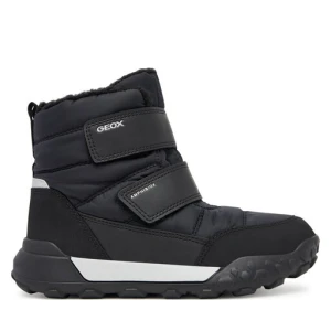 Śniegowce Geox J Trekkyup B Abx J46MBF 0FU54 C9999 S Czarny