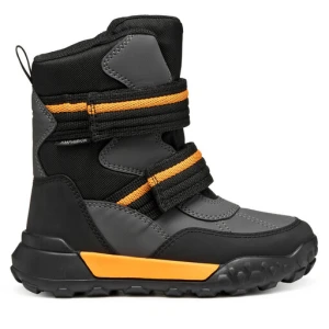 Śniegowce Geox J Trekkyup B Abx J56MBB 050FU C0036 S Szary