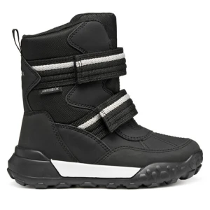 Śniegowce Geox J Trekkyup B Abx J56MBB 050FU C9999 S Czarny