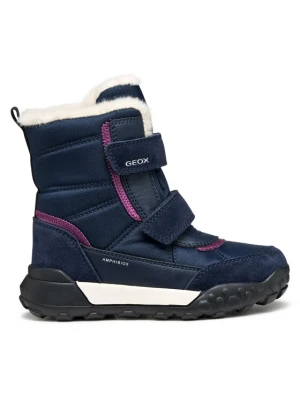 Śniegowce Geox J Trekkyup Girl B Abx J46M7E 08V22 C4269 D Granatowy