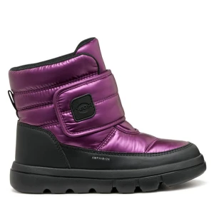 Śniegowce Geox J Willaboom B A J46HWC 0LVBC C8227 S Fioletowy