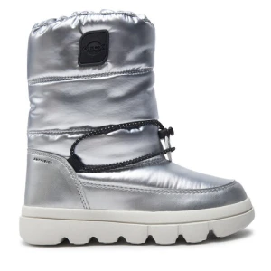 Śniegowce Geox J46HWB 0LVNF C1007 S Szary